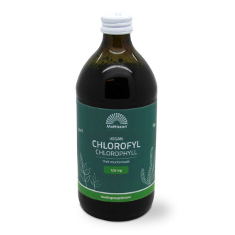 Mattisson Veganský tekutý chlorofyl 100 mg - 500 ml