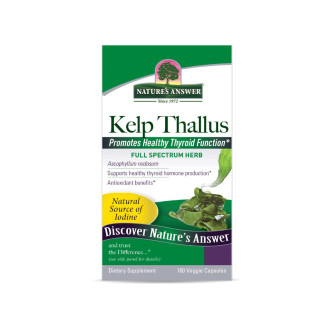 Nature’s Answer - Kelp Thallus - 100 vcaps