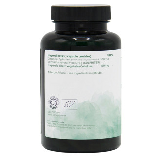 G&G Vitamins - BIO SPIRULINA 500 mg - 120 kapslí