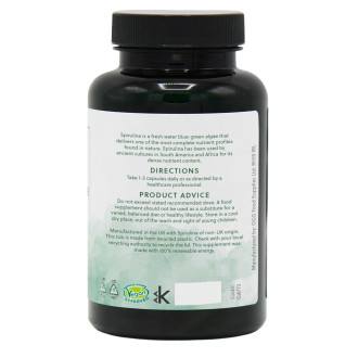 G&G Vitamins - BIO SPIRULINA 500 mg - 120 kapslí